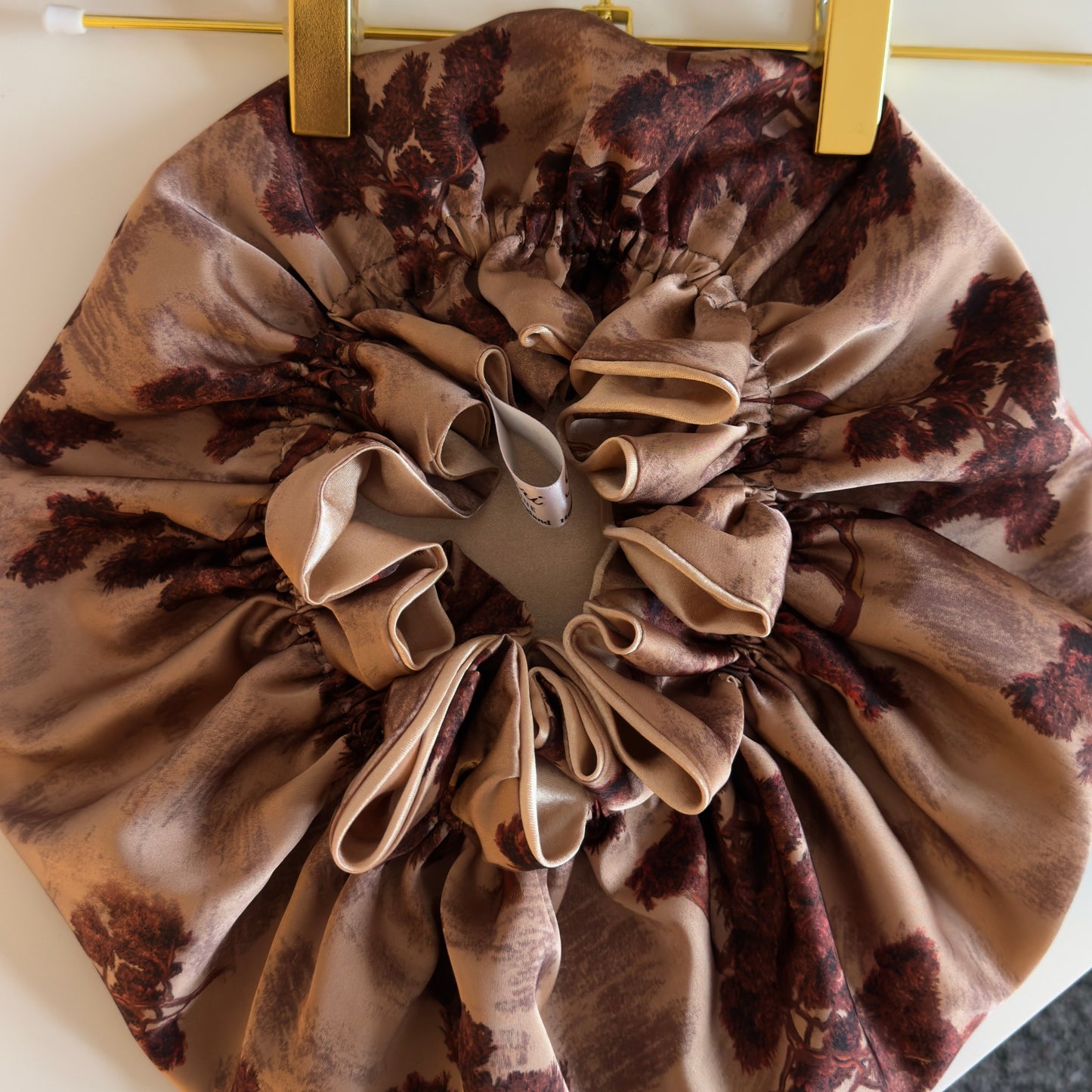 Safari Silk Print Bonnet