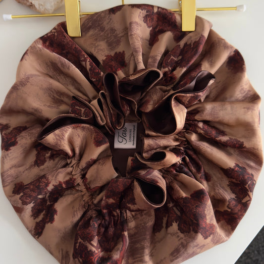 Safari Silk Print Bonnet